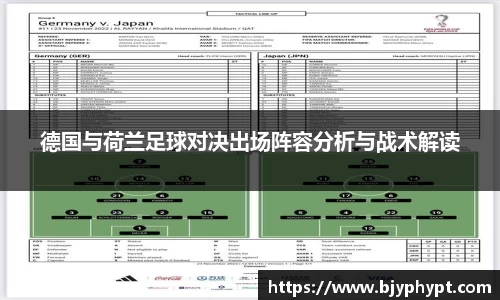 德国与荷兰足球对决出场阵容分析与战术解读